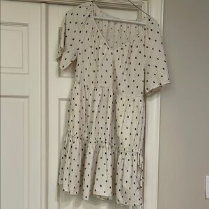 Polka Dot Short Sleeve Dress - Madewell